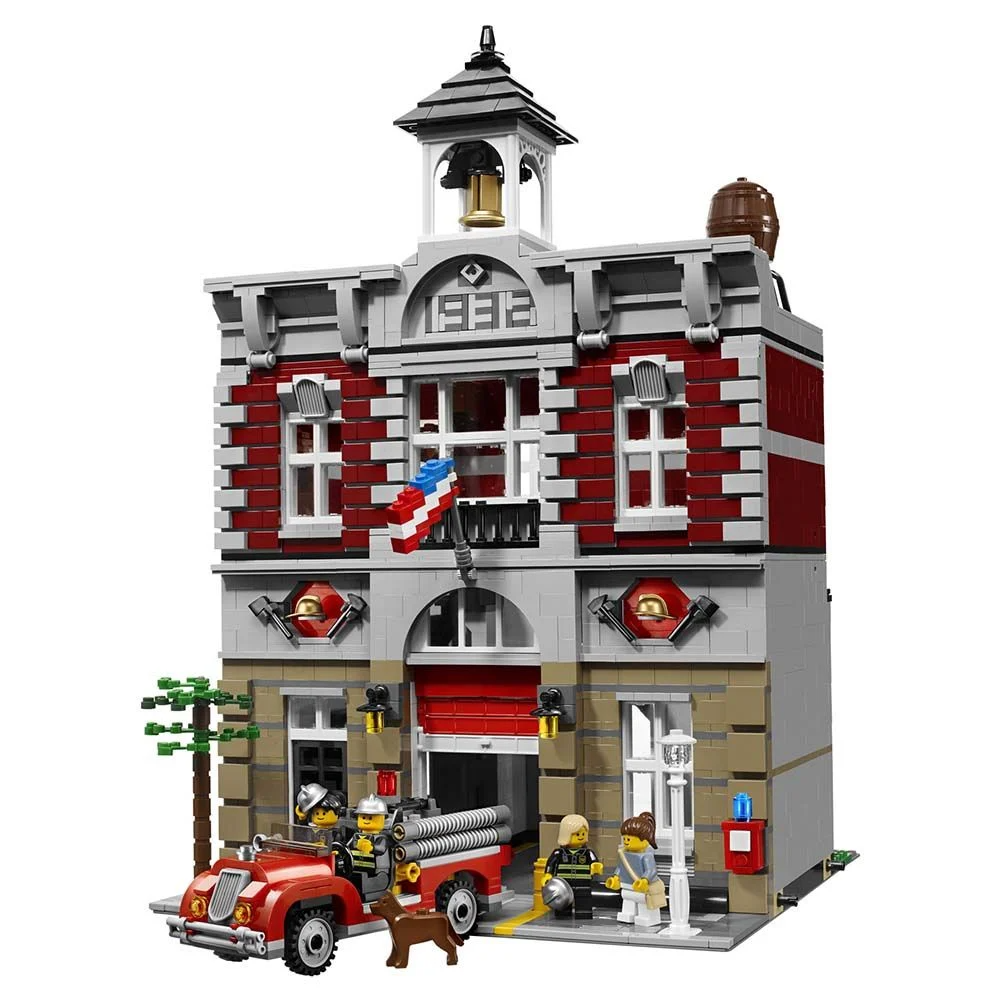 LEGO Fire Brigade Modular Buildings