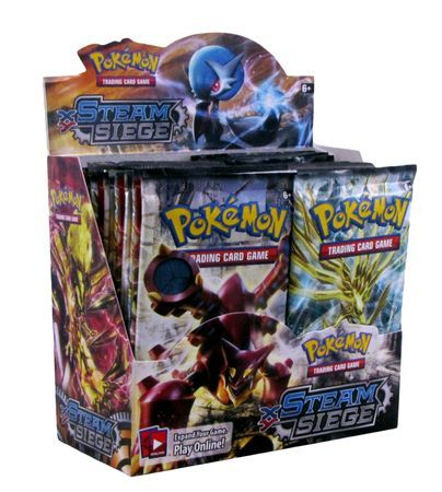 Pokemon XY Steam Siege Booster Box yellowboxcollectables Pokemon XY Steam Siege Booster Box yellowboxcollectables