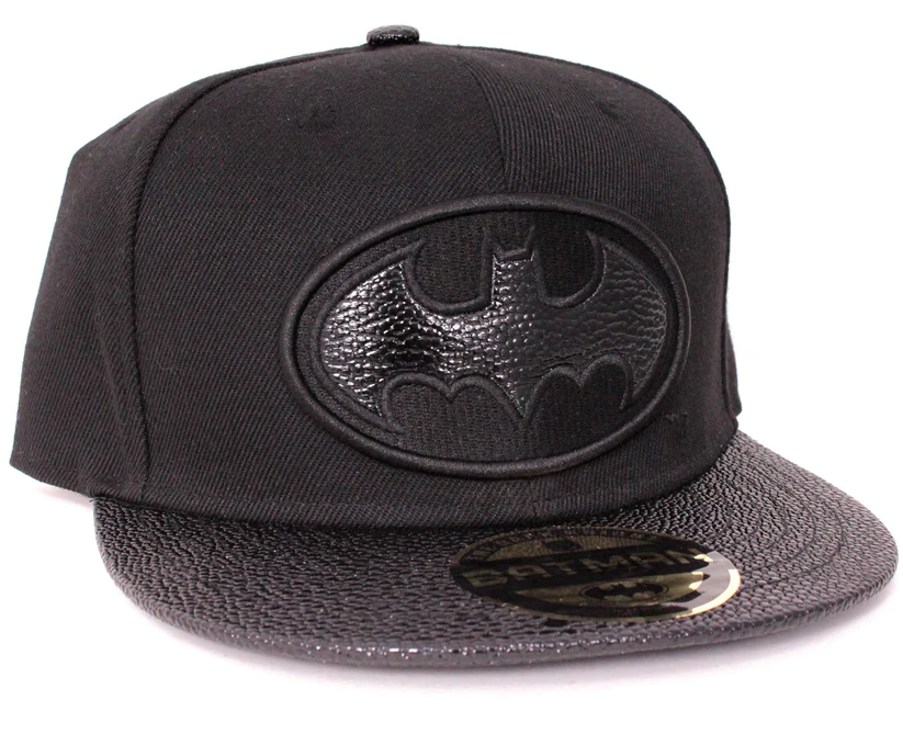 DC Comics Batman Leather Symbol Hat