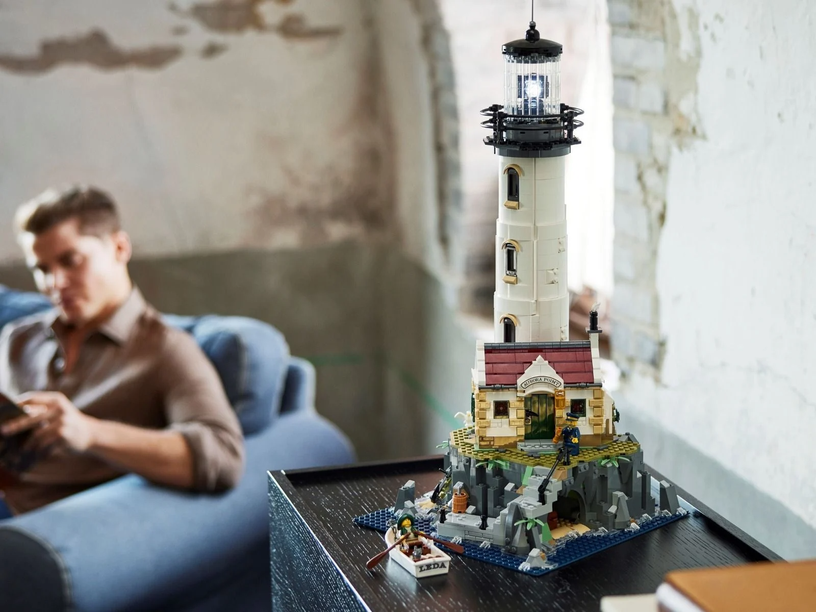 LEGO IDEAS Motorized Lighthouse