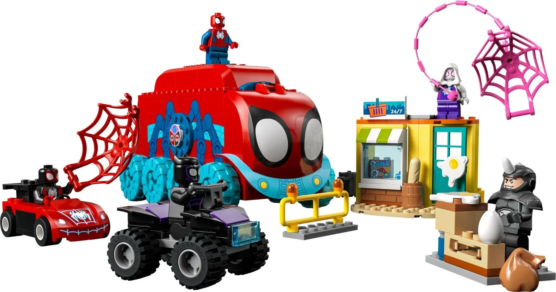 LEGO Marvel Superheroes Team Spidey's Mobile Headquarters