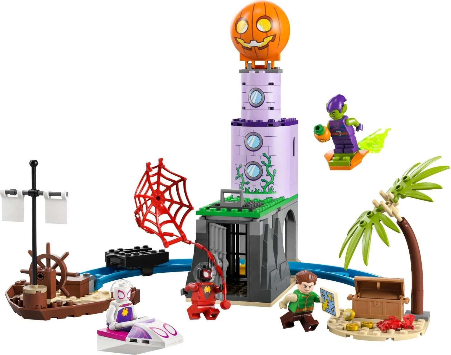 LEGO Marvel Superheroes Team Spidey at Green Goblin's Lighthouse