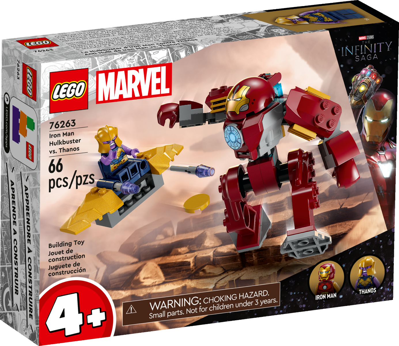 LEGO Marvel Iron Man Hulkbuster vs Thanos