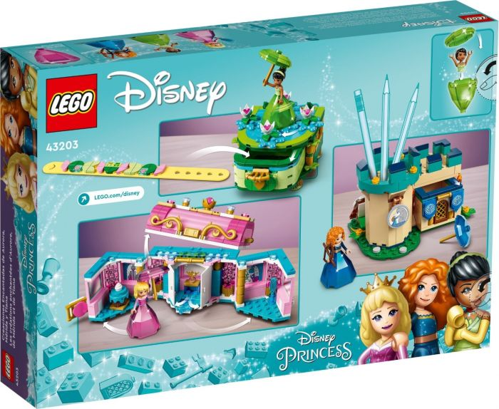 LEGO Disney Aurora Merida and Tiana's Enchanted Creations