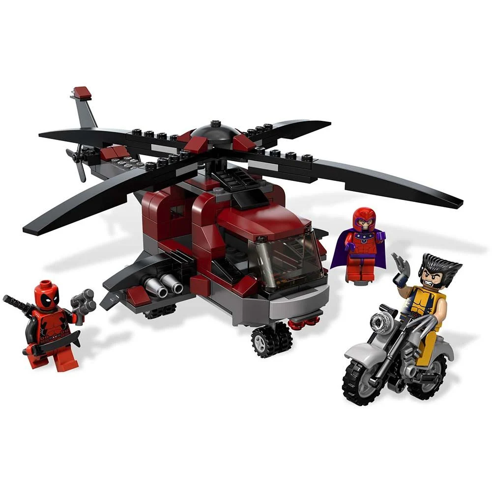 LEGO Marvel Superheroes Wolverine s Chopper Showdown