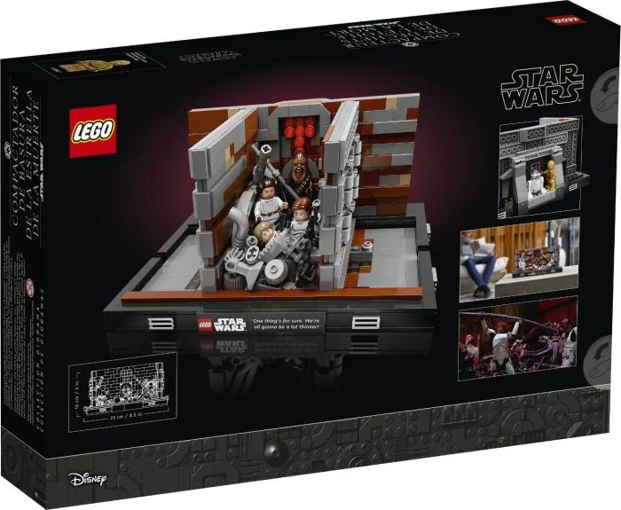 LEGO Star Wars Death Star Trash Compactor Diorama Star Wars A New Hope