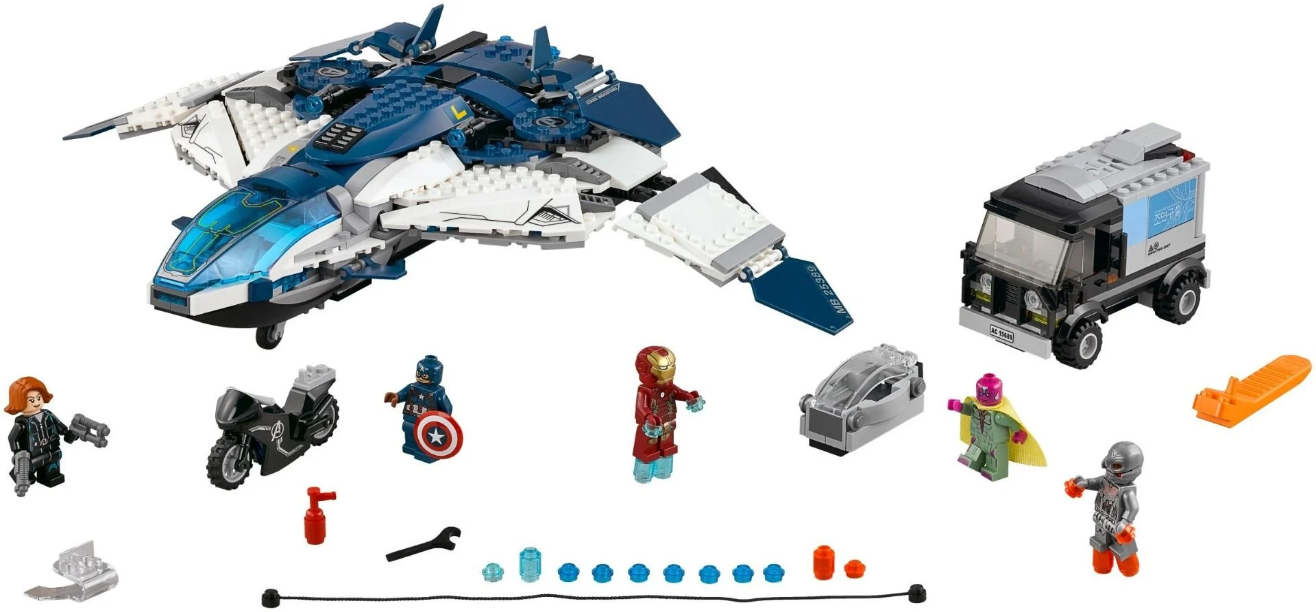 LEGO Marvel Super Heroes The Quinjet City Chase