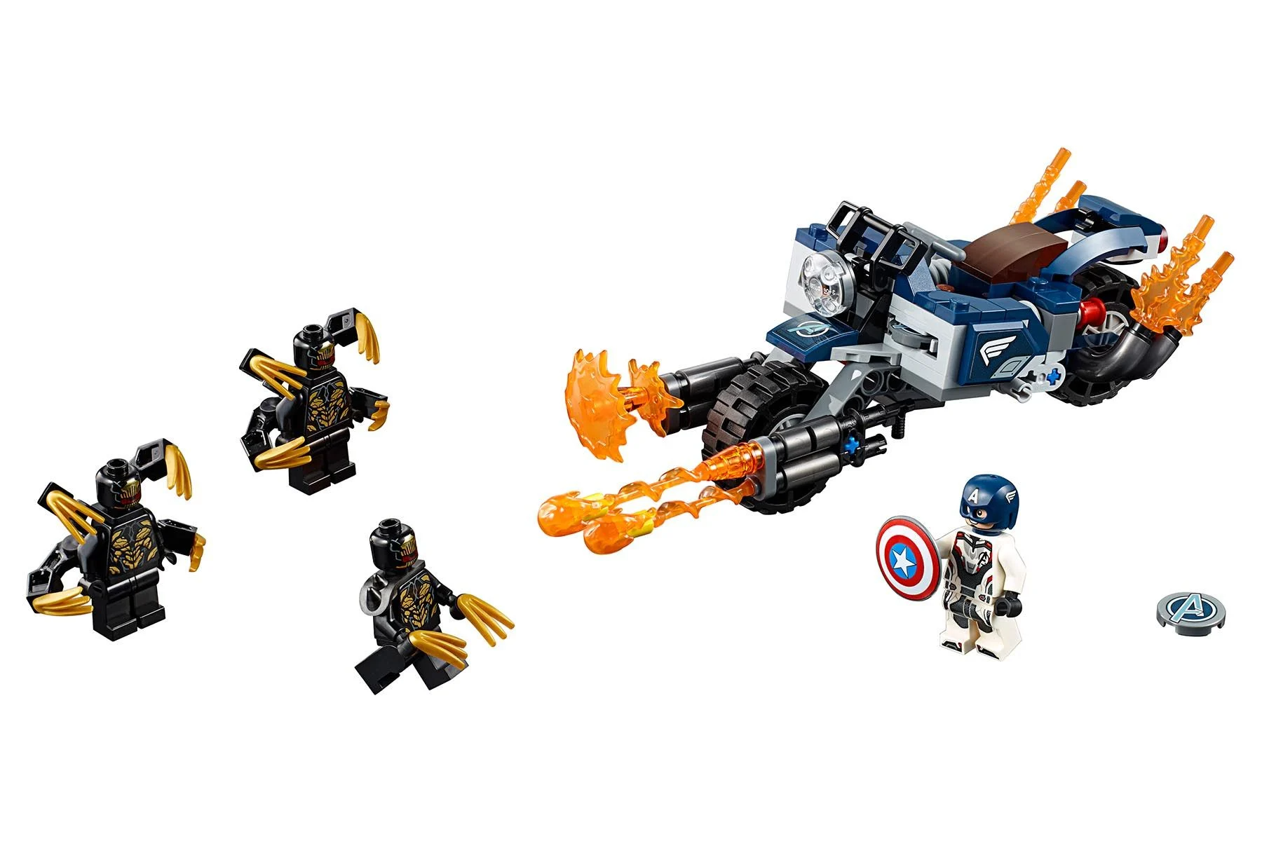 LEGO Marvel Superheroes Captain America Outriders Attack
