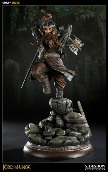 Sideshow Collectibles LOTR Gimli Statue Exclusive