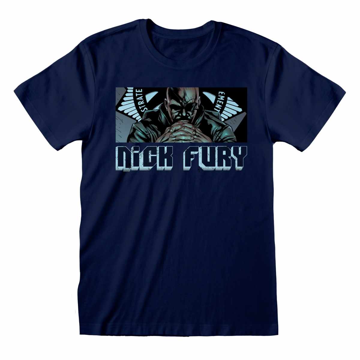 Marvel Comics Avengers Nick Fury BMF T-Shirt