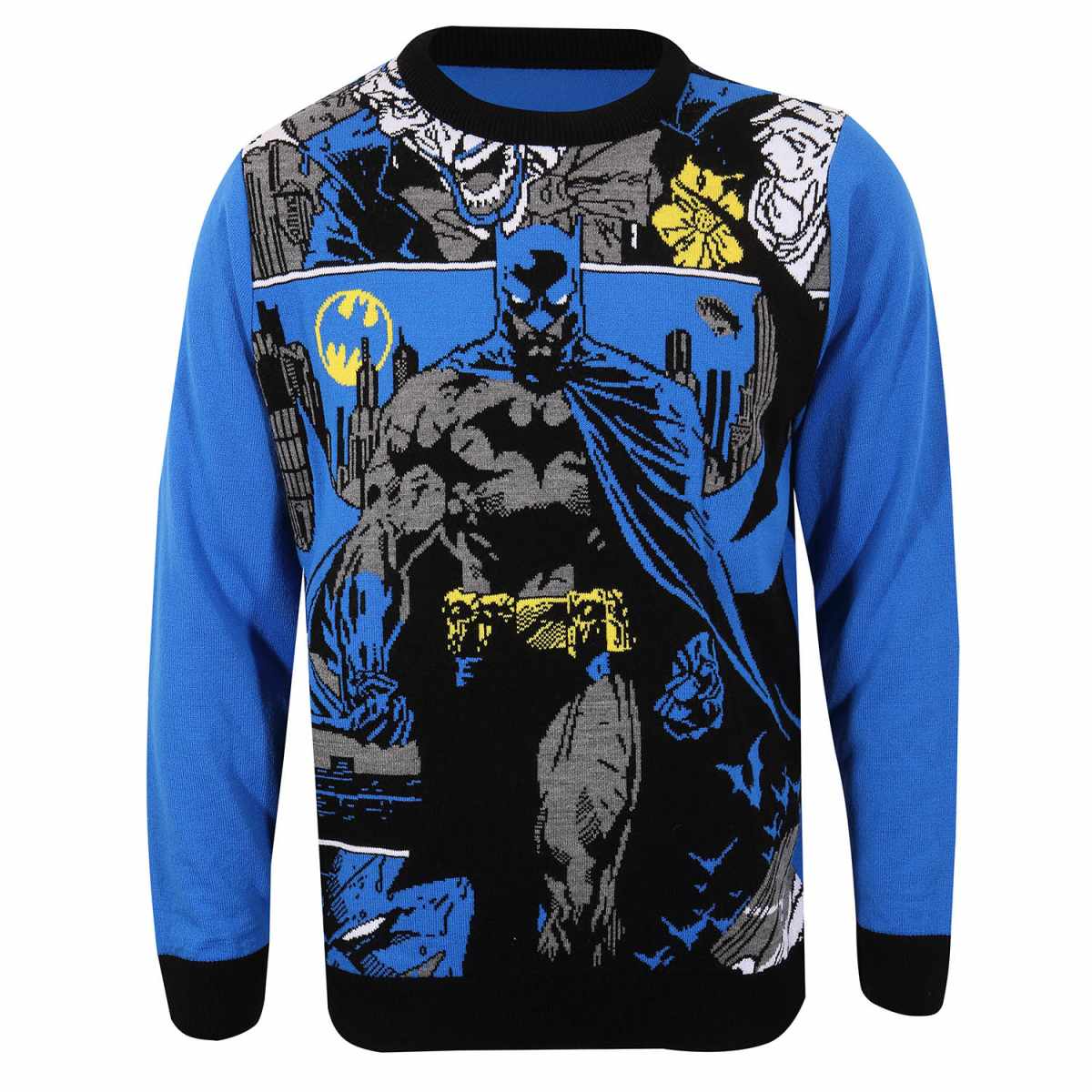 DC Comics Batman Joker Manga Knitted Sweatshirt