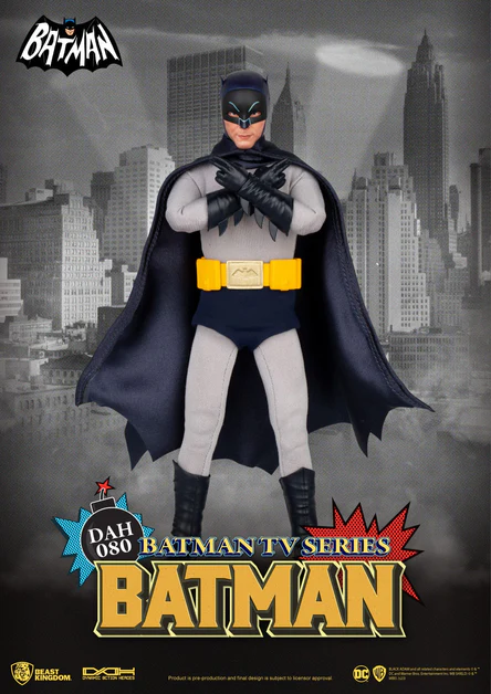 DC Comics Batman TV Series Dynamic 8ction Heroes Batman 1/9 Action Figure