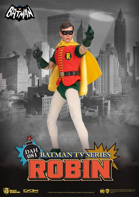 DC Comics Batman TV Series Dynamic 8ction Heroes Robin 1/9 Action Figure