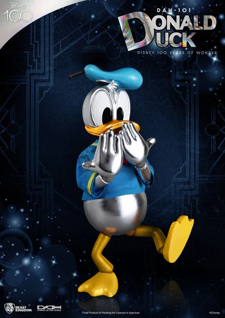 Disney 100 Years of Wonder Dynamic 8ction Heroes Donald Duck 1/9 Action Figure