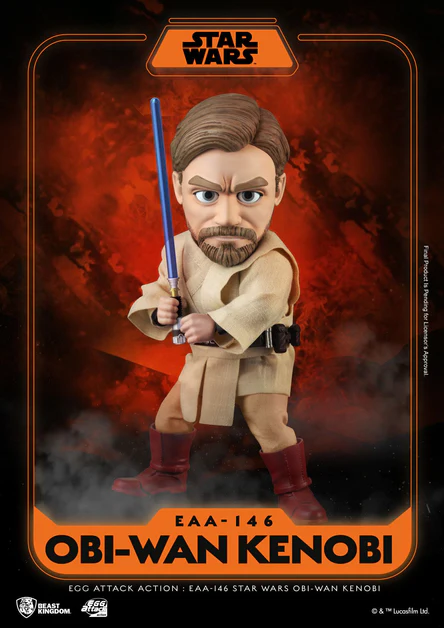 Star Wars Obi-Wan Kenobi Egg Attack Action Figure