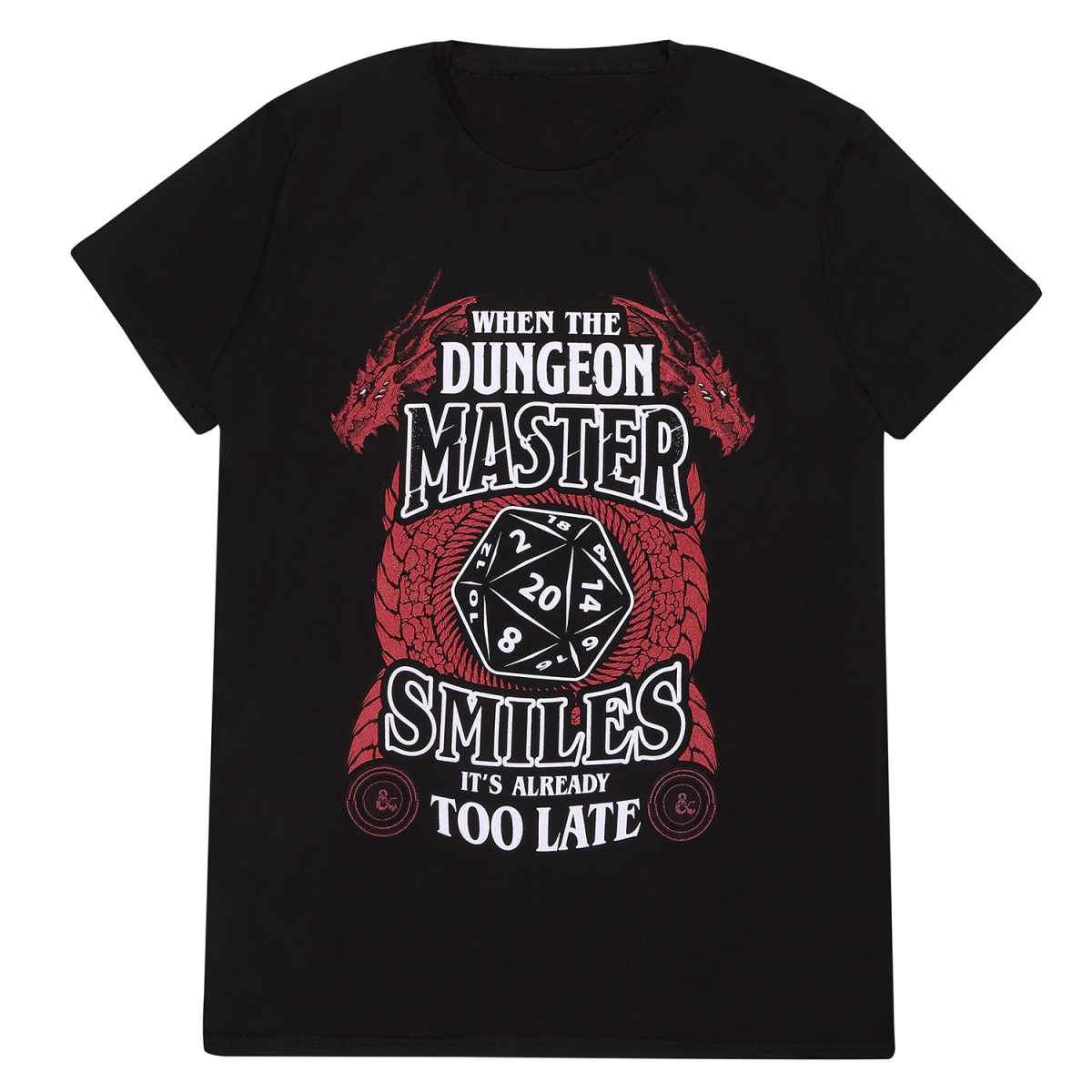 Dungeons And Dragons When The Dungeon Master Smiles T-Shirt
