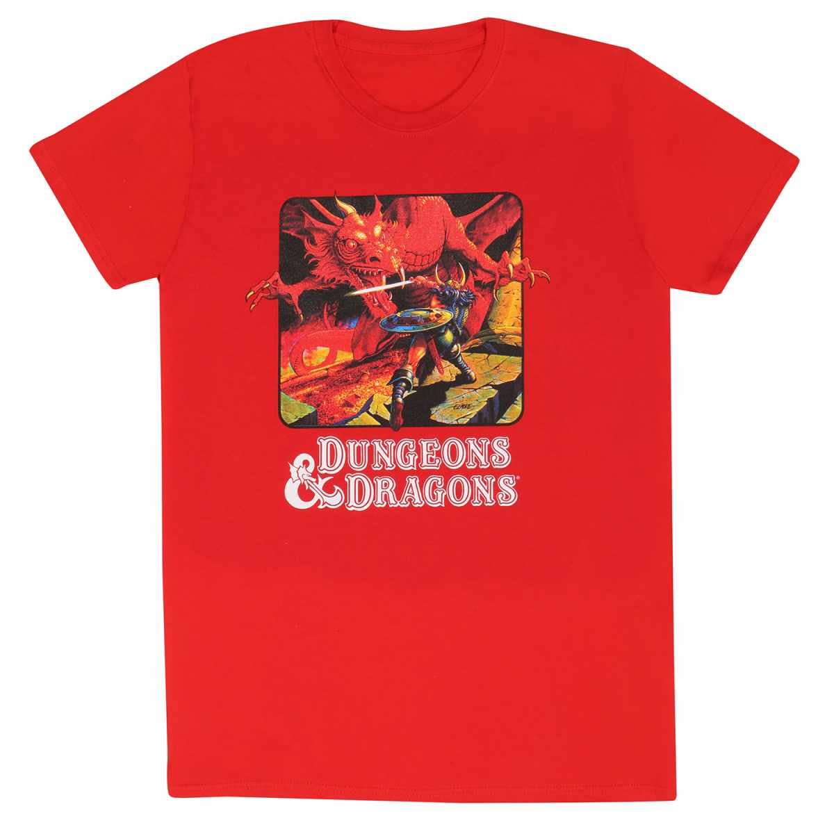 Dungeons And Dragons Classic Poster T-Shirt