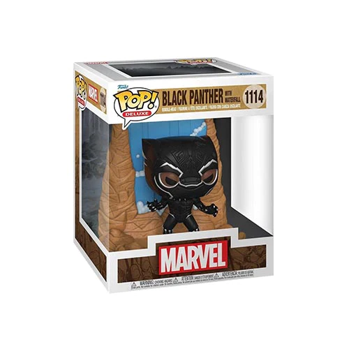 Pop! Deluxe Black Panther Black Panther w/Waterfall International Exclusive