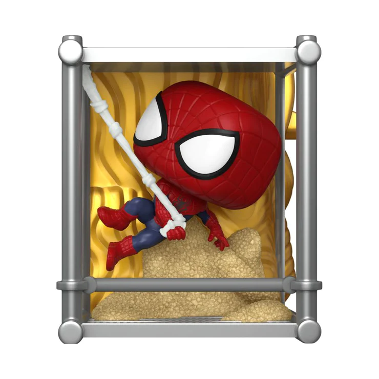 Pop! Deluxe Spider-Man No Way Home Battle Series The Amazing Spider-Man International Exclusive