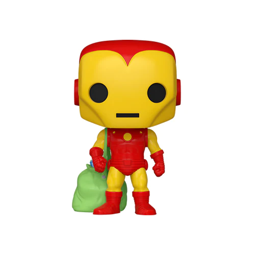 Pop! Marvel Holiday Iron Man w/Bag