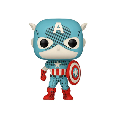 Pop! Marvel Captain America Retro Reimagined International Exclusive