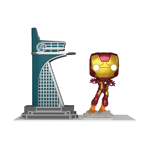 Pop! Town Avengers Avengers Tower w/Iron Man Glow International Exclusive