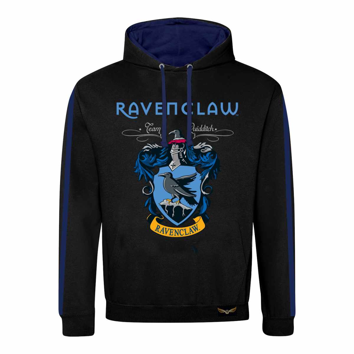 Harry Potter Property Of Ravenclaw Contrast Pullover Hoodie