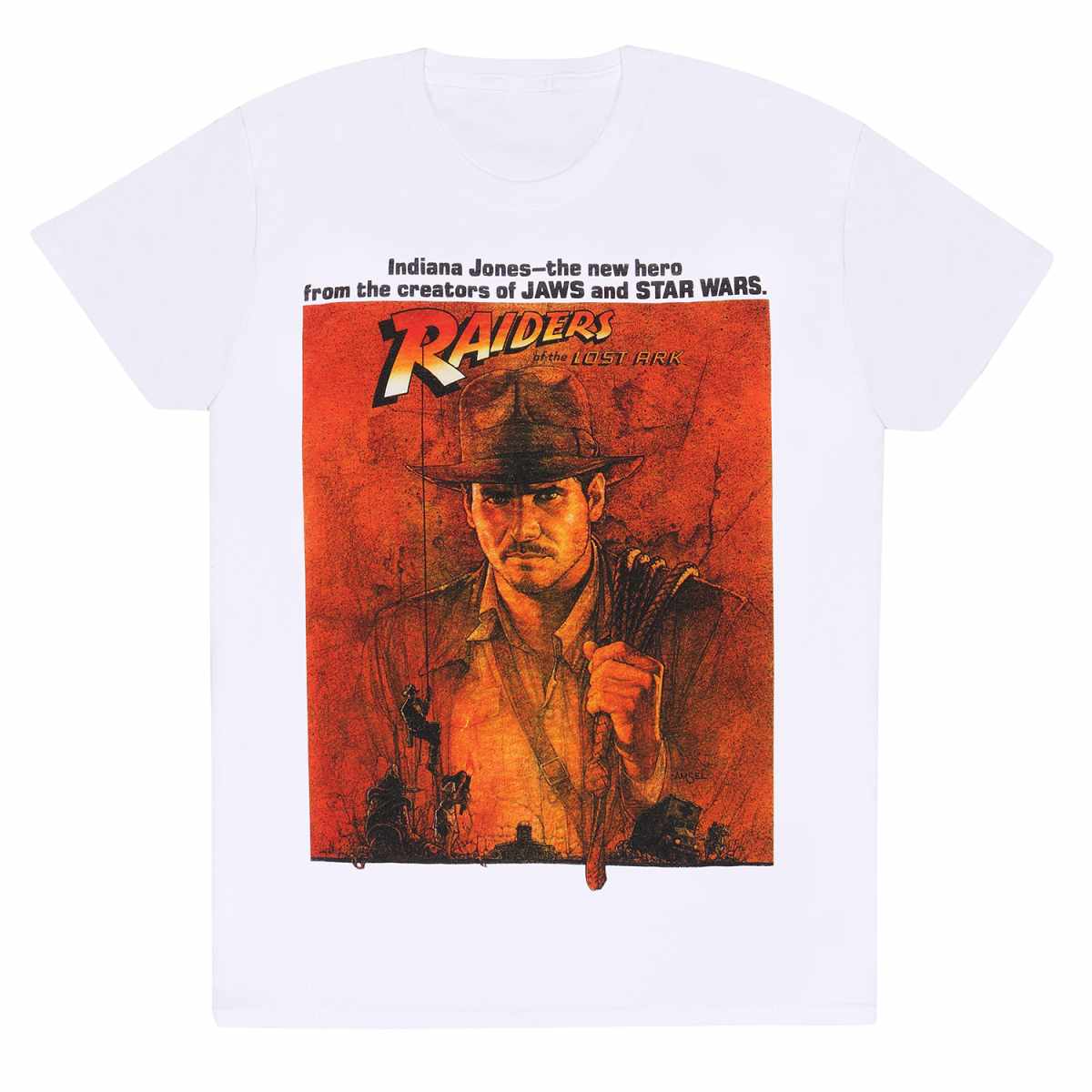 Indiana Jones Raiders Of The Lost Ark Poster T-Shirt