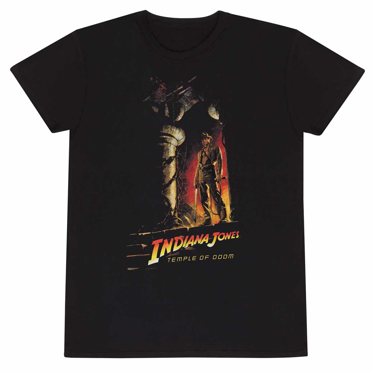 Indiana Jones Temple Of Doom Poster T-Shirt