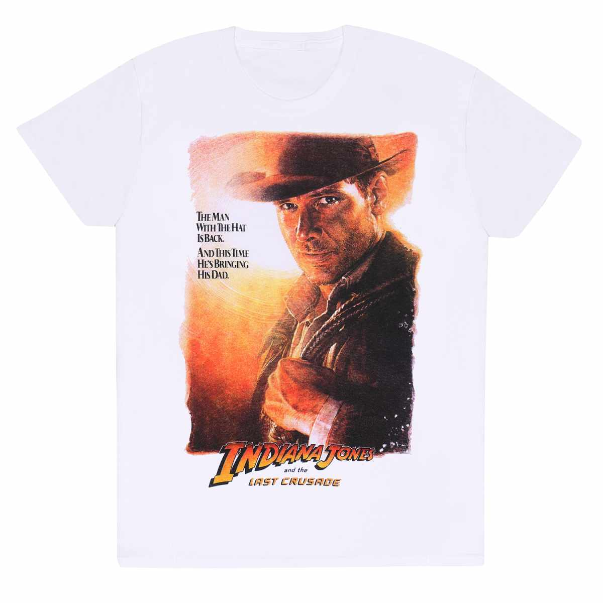 Indiana Jones The Last Crusade Poster T-Shirt