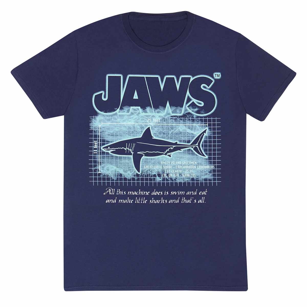 Jaws No Swimming T-Shirt