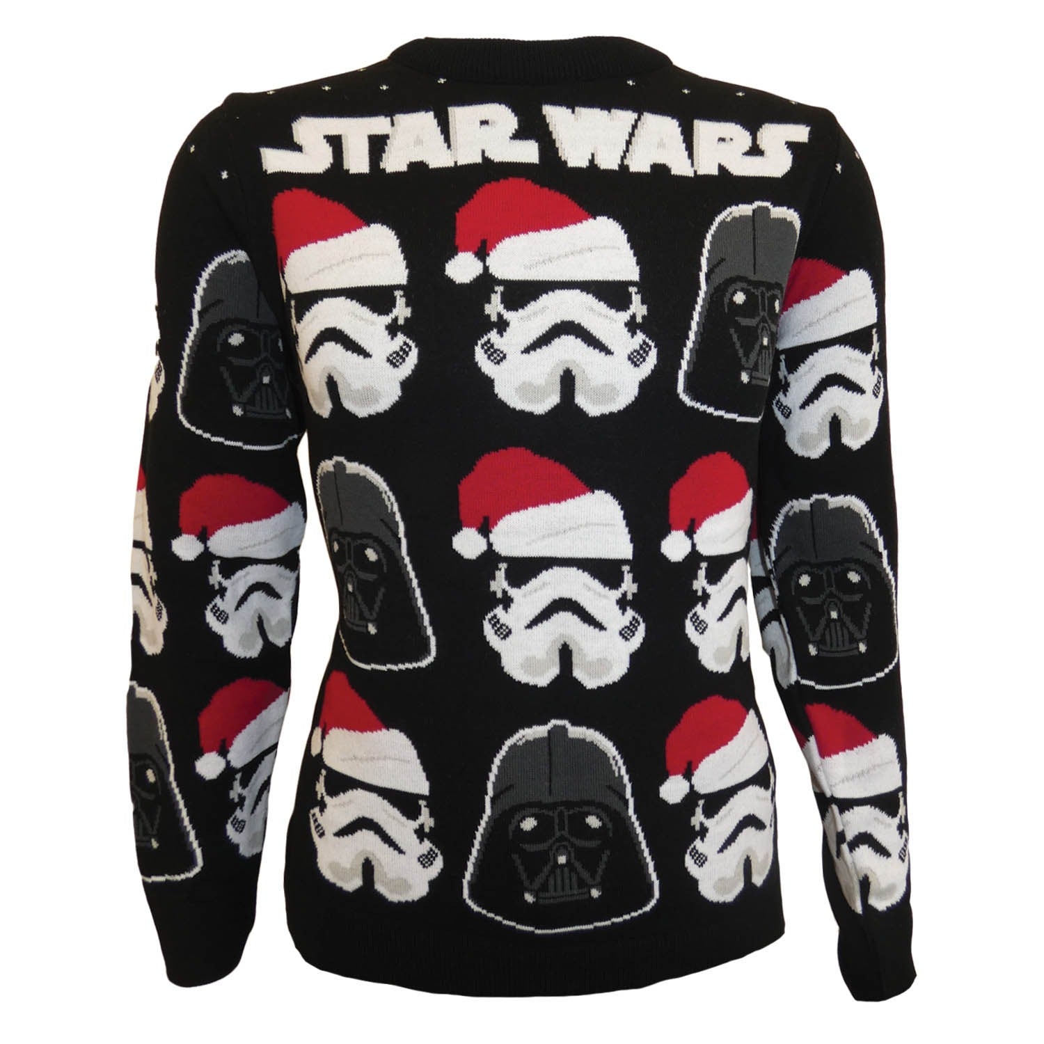 Star Wars Vader And Trooper Face Knitted Sweatshirt