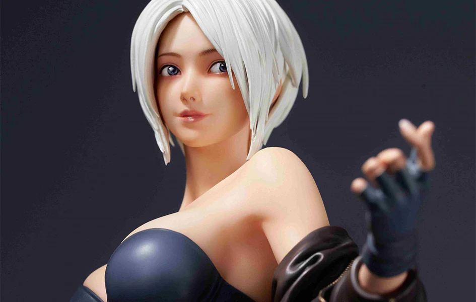 KING OF FIGHTERS 2002 UNLIMITED MATCH ANGEL 1/4 SCALE STATUE