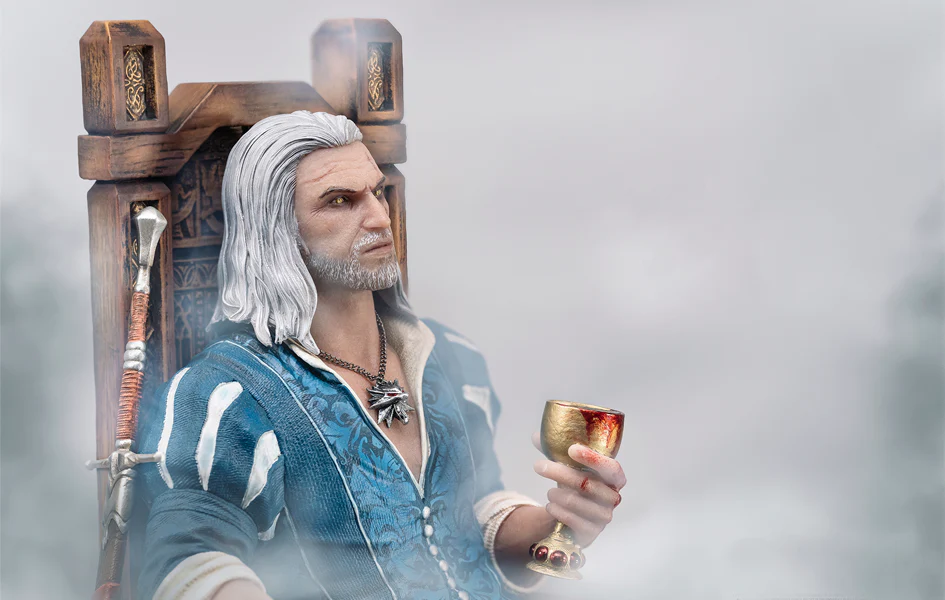 THE WITCHER 3 WILD HUNT GERALT OF RIVIA 1/6 SCALE STATUE
