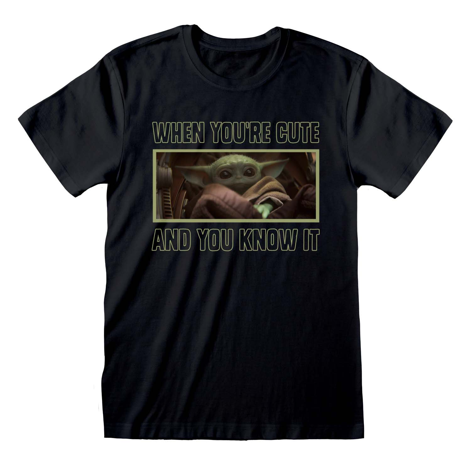 Star Wars Mandalorian Cute And Knows It T-Shirt