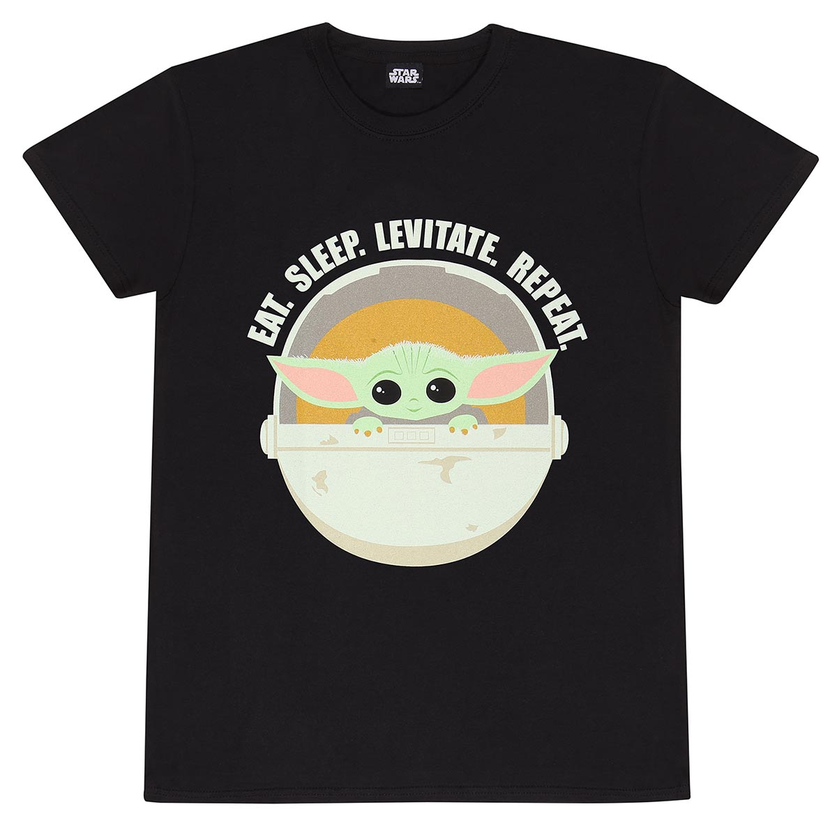 Star Wars Mandalorian Eat Sleep Levitate T-Shirt