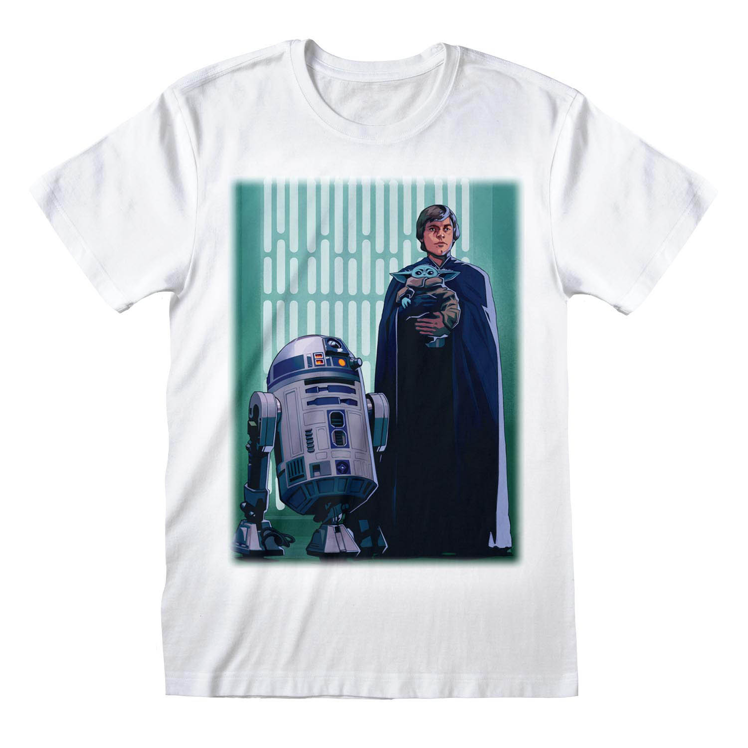 Star Wars Mandalorian Luke Skywalker and Grogu T-Shirt