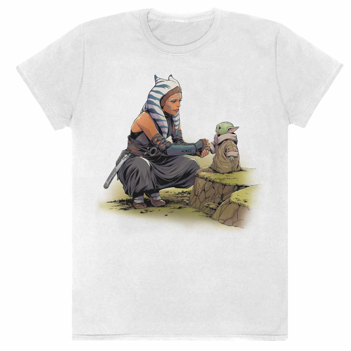 Star Wars Mandalorian Ashoka Grogu T-Shirt