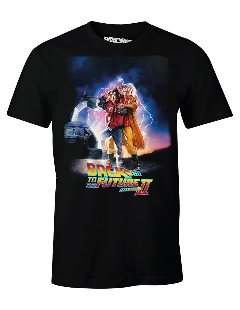 Back to the Future BTTF 2 Poster T-shirt