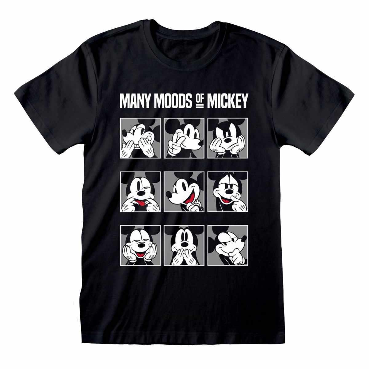 Disney Mickey And Friends Many Moods Of Mickey T-Shirt