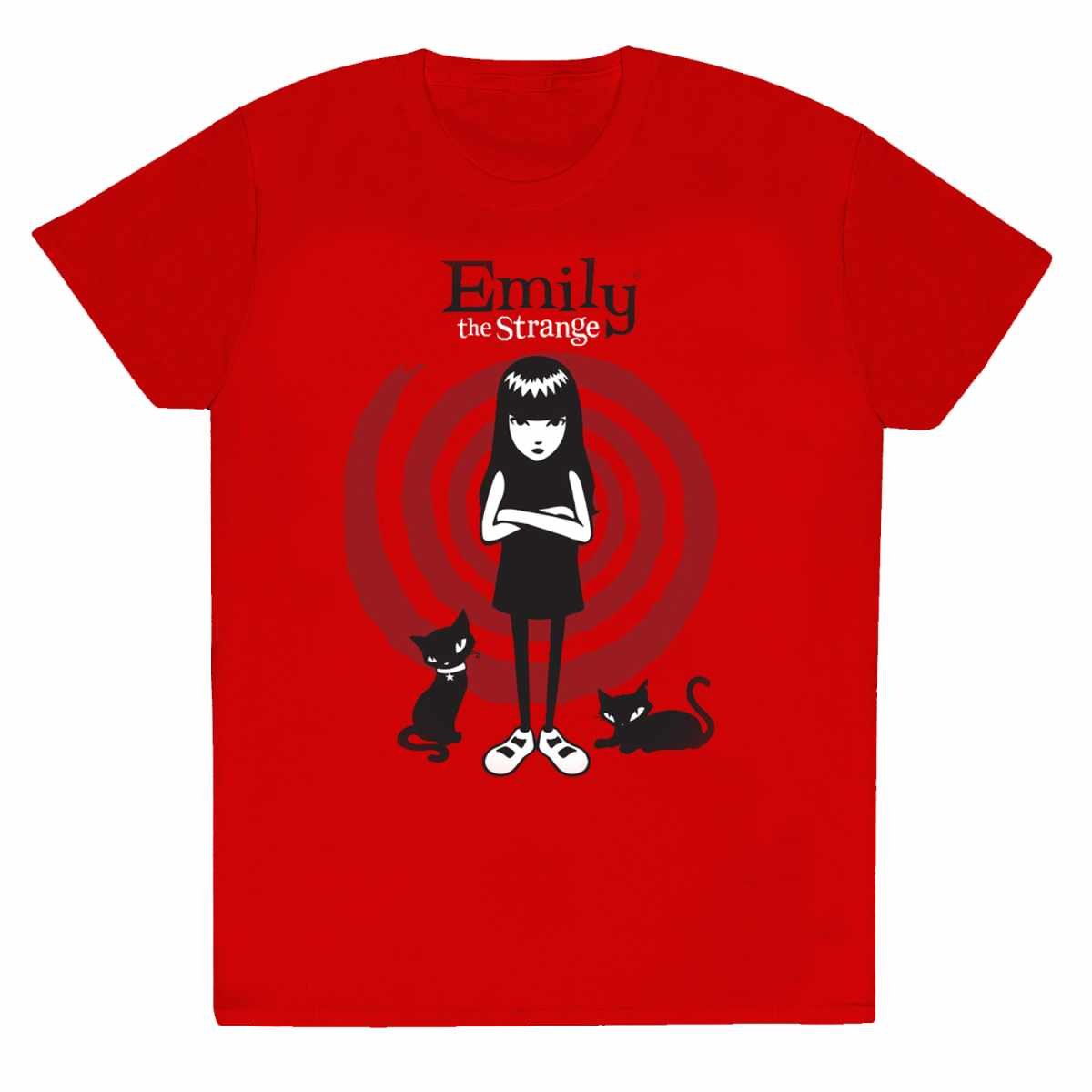 Emily The Strange Swirl T-Shirt