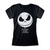 Nightmare Before Christmas Jack Face Fitted T-Shirt