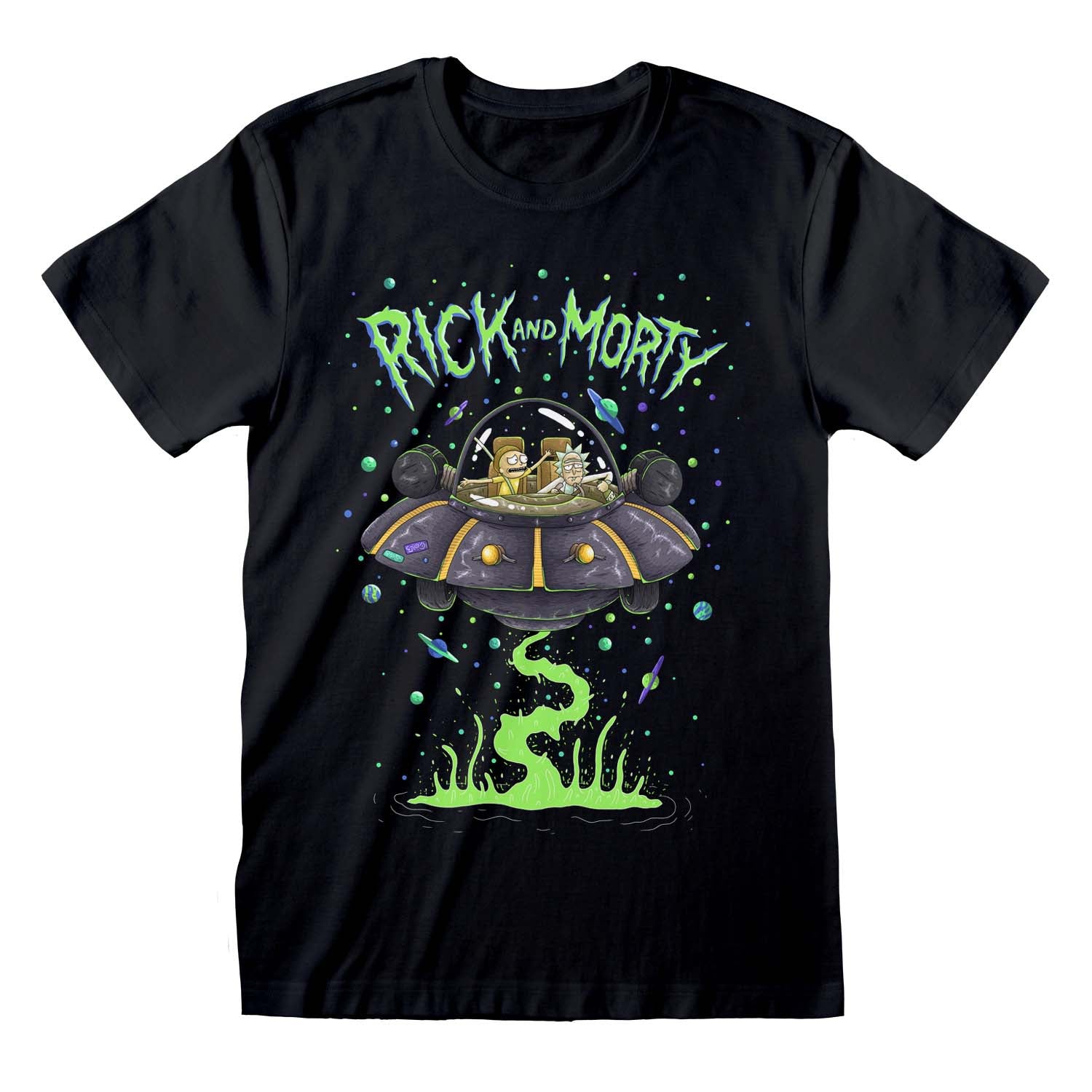 Rick And Morty Spaceship T-Shirt