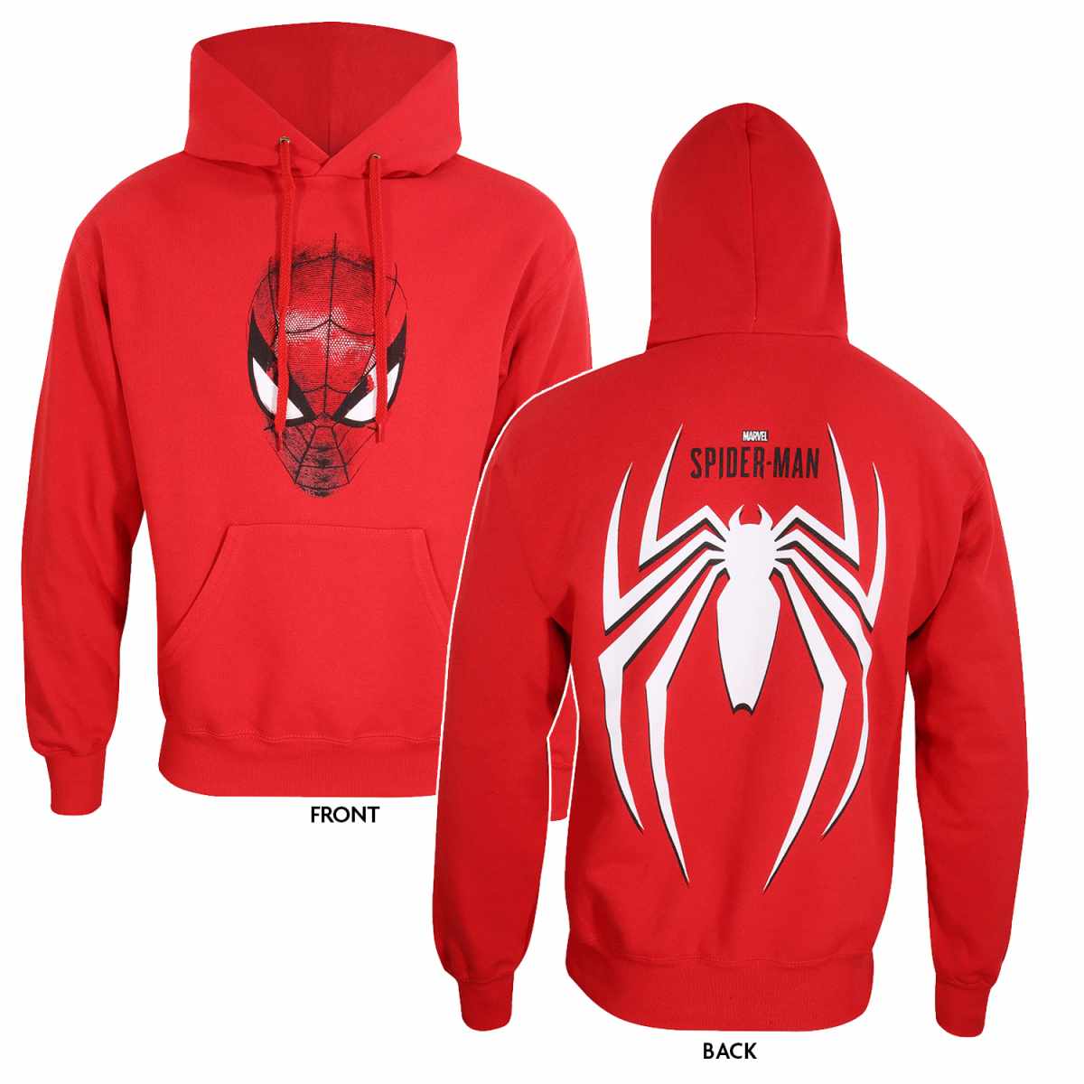 Marvel Studios Spider-Man Video Game Spider Crest Hoodie