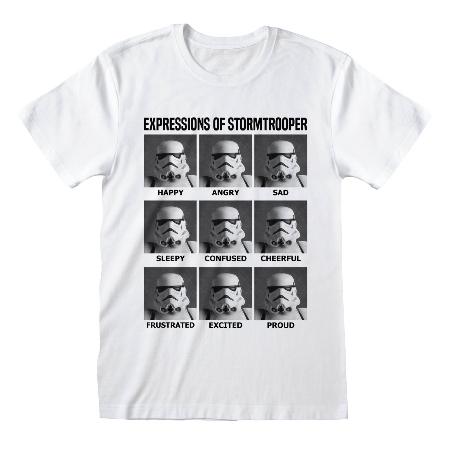 Star Wars Expressions Of Stormtrooper T-Shirt
