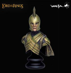 The Lord of the Rings The Fellowship of the Ring High Elven Infantryman 1/4 Scale Polystone Bust