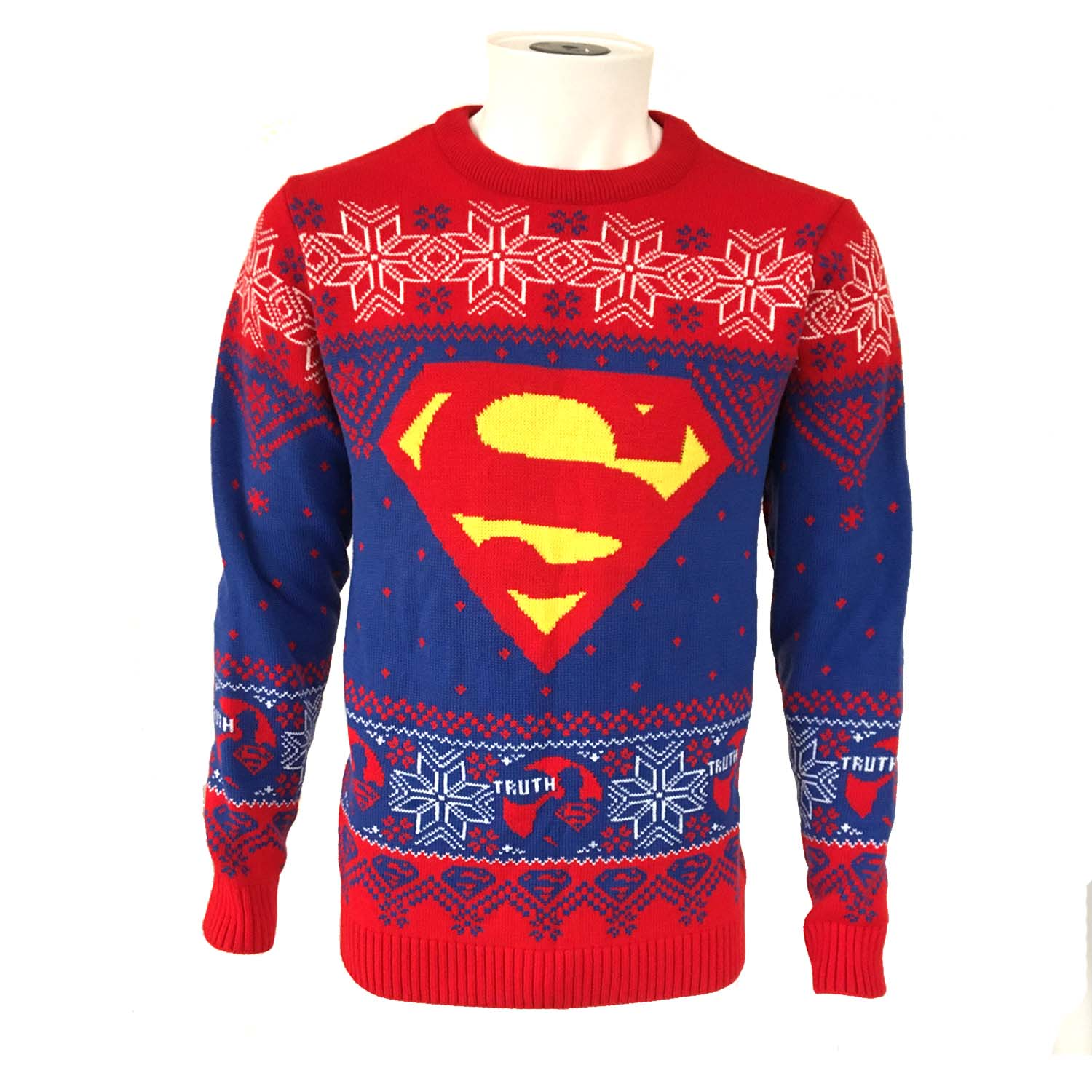 DC Comics Superman Logo Truth Knitted Sweatshirt