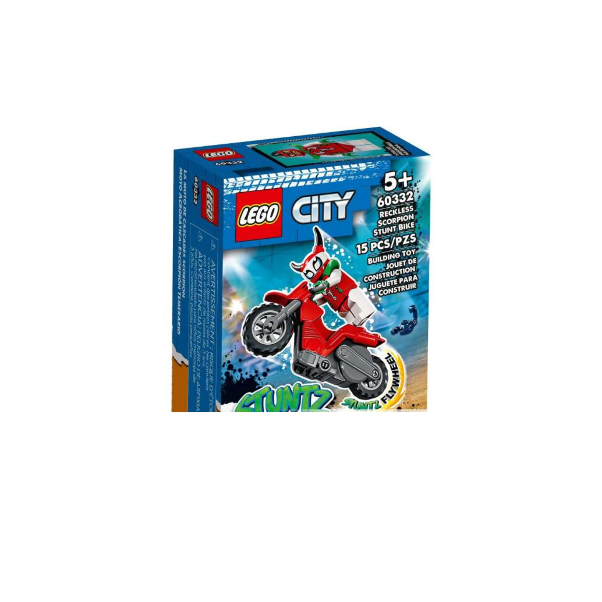 Lego City Reckless Scorpion Stunt Bike
