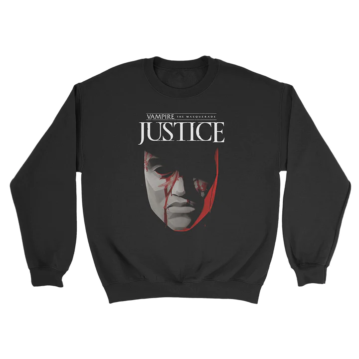 Vampire: The Masquerade Justice Hecata Mask Sweatshirt