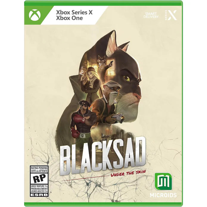 BLACKSAD UNDER THE SKIN Xbox Series X